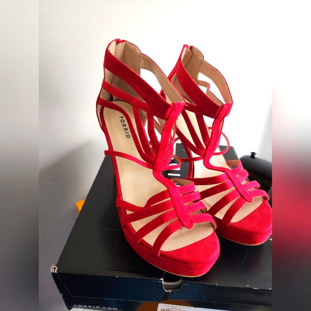 Red Torrid Heels